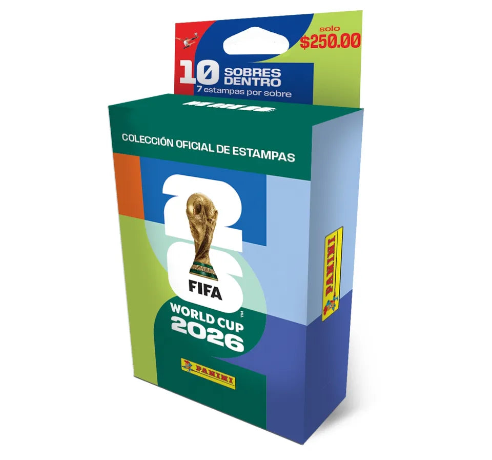 WORLD CUP 2026. BLISTER 10 SOBRES
