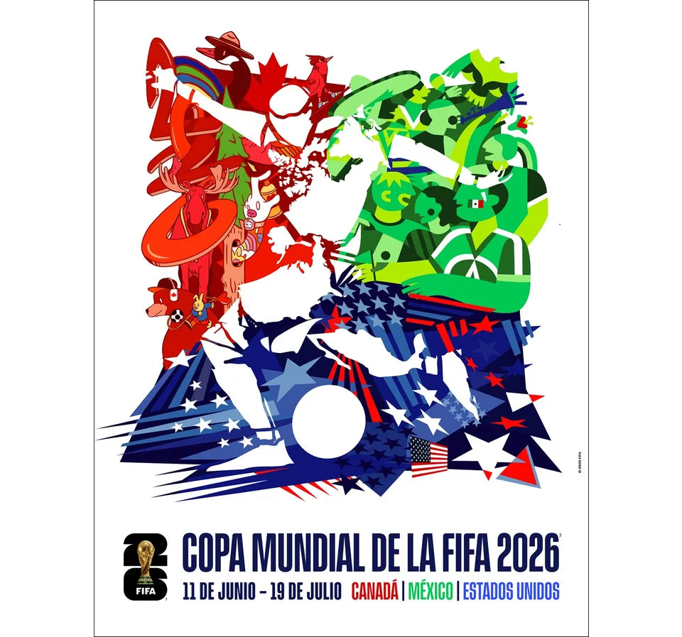 Póster Premium 24-MEX CAN USA